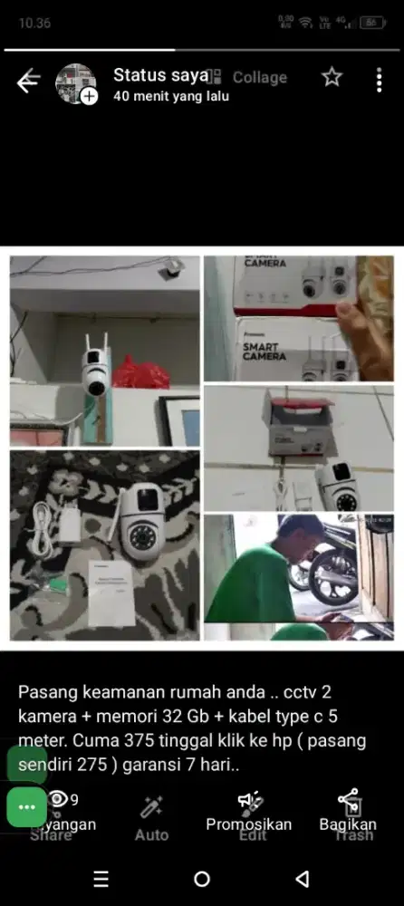Cctv 2 kamera franwell