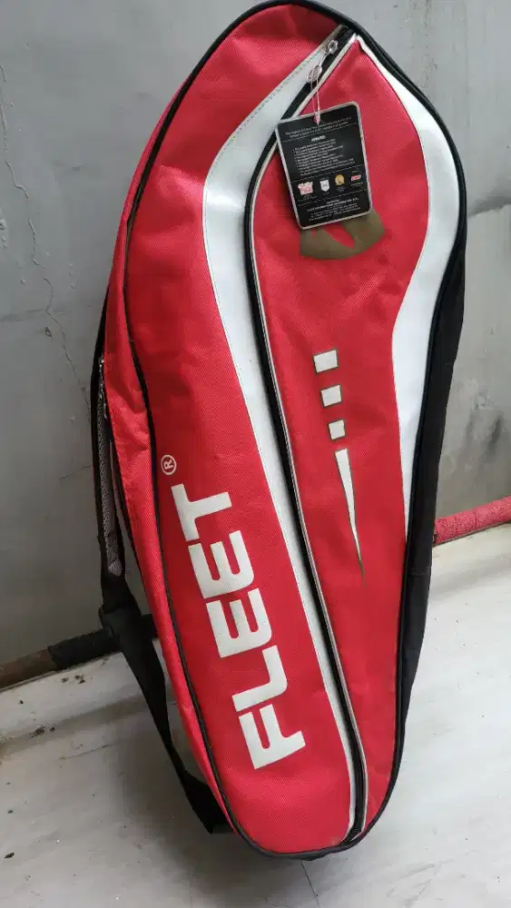 Tas raket badminthon Fleet seperti baru
