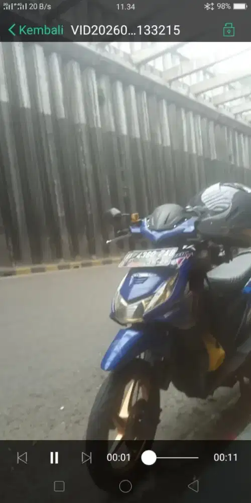 Dijual beat karbu komplit pajak jalan