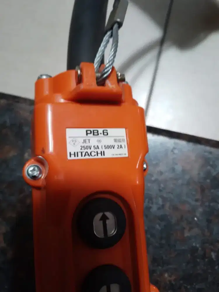 Push Button PB6 Hitachi Wire Rope Hoist original