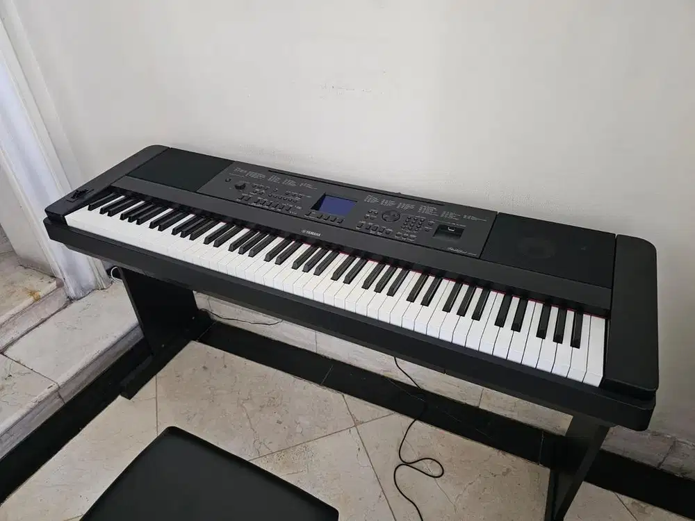 KEYBOARD YAMAHA DGX-660 BLACK BEKAS LIKE NEW
