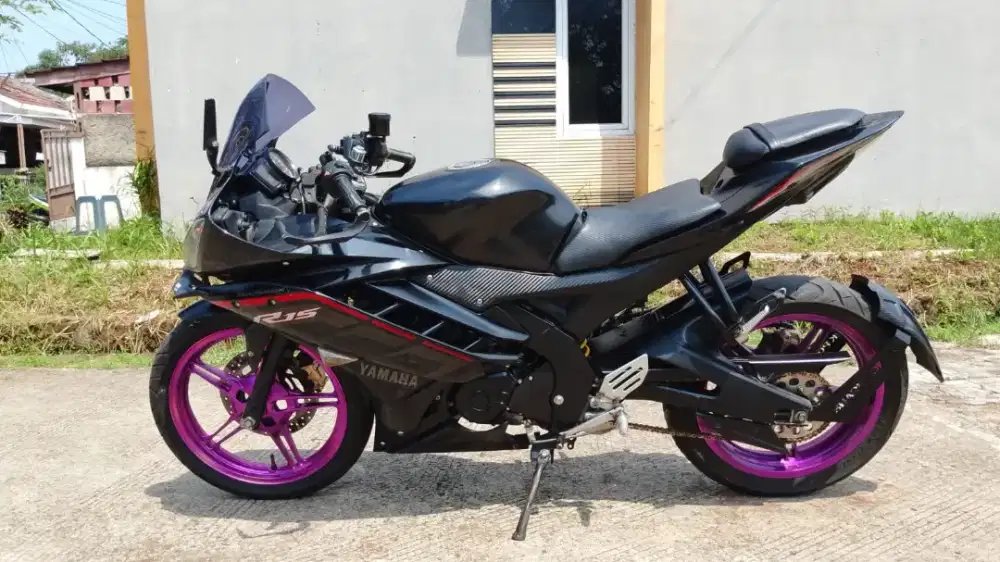 BIAH @PAJAK OFF CASH 9 JT (NEGO) YAMAHA R15 V2 2014 F KABUPATEN BOGOR
