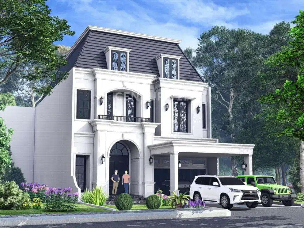 Dijual Rumah Brand New Taman Puri Bintaro Jaya Sektor 9 Rumah Mewah Megah Eksklusif dengan Swimmingpool