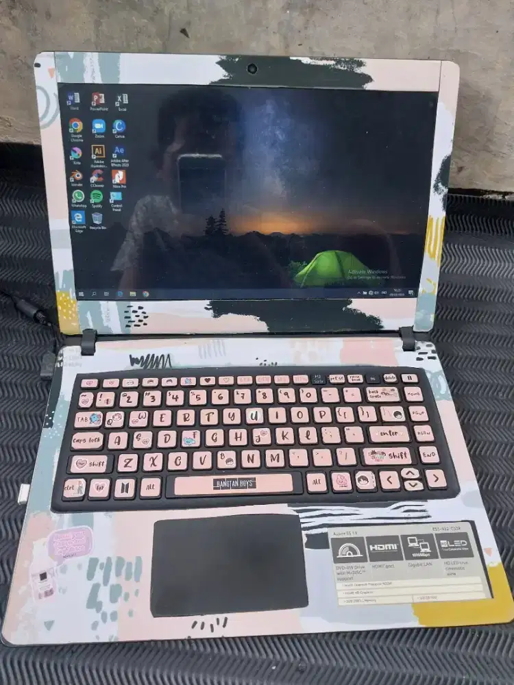 Leptop aspire ES1-432 FULSET