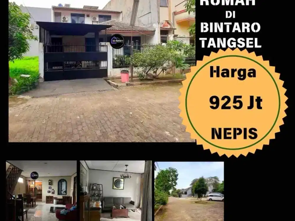 Jual Cepat! Rumah di Bintaro harga Murah