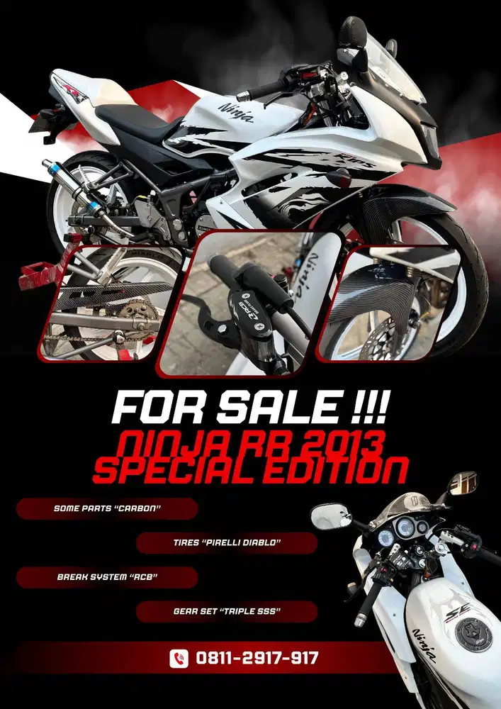 Ninja RR 2013 Special Edition Albino