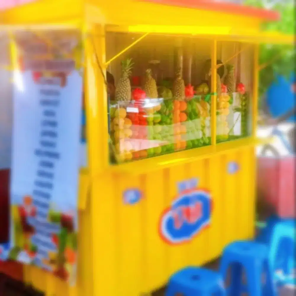DIJUAL STAND JUICE BESERTA PERLENGKAPANNYA