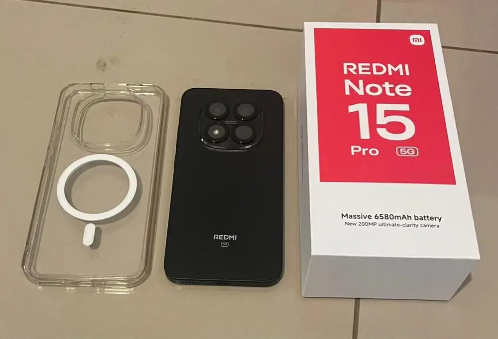 Redmi note 15 pro 5G pemakaian 1 bulan