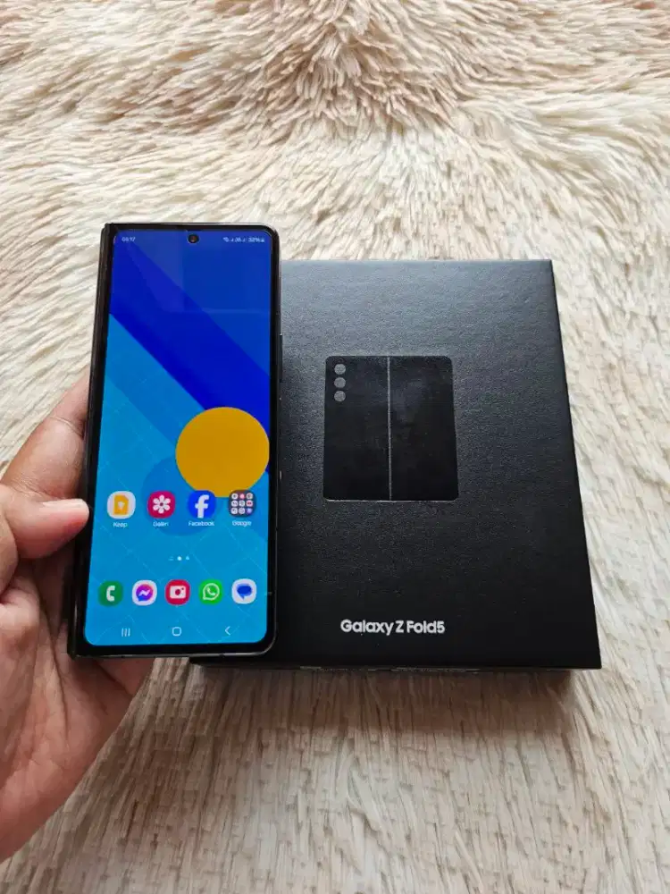 512GB Samsung Z Fold 5 Fulset Garansi Resmi Galaxy Zfold5 Zfold Fold5