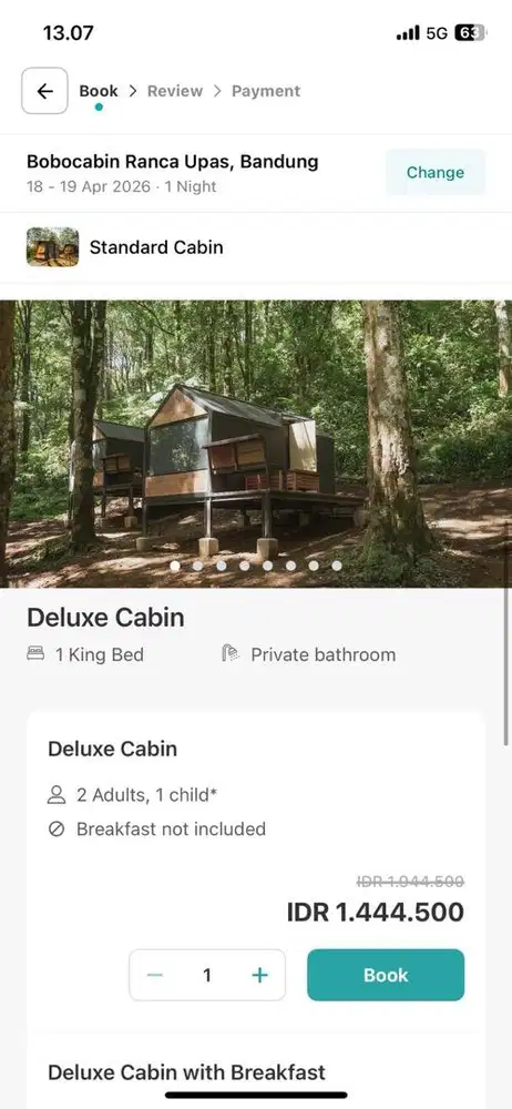 Jual tiket bobocabin ciwidey