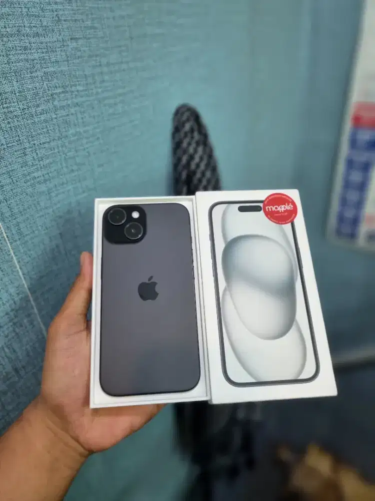 IPhone 15 256GB Ibox Second Fullset 100% Original Ibox Mulus