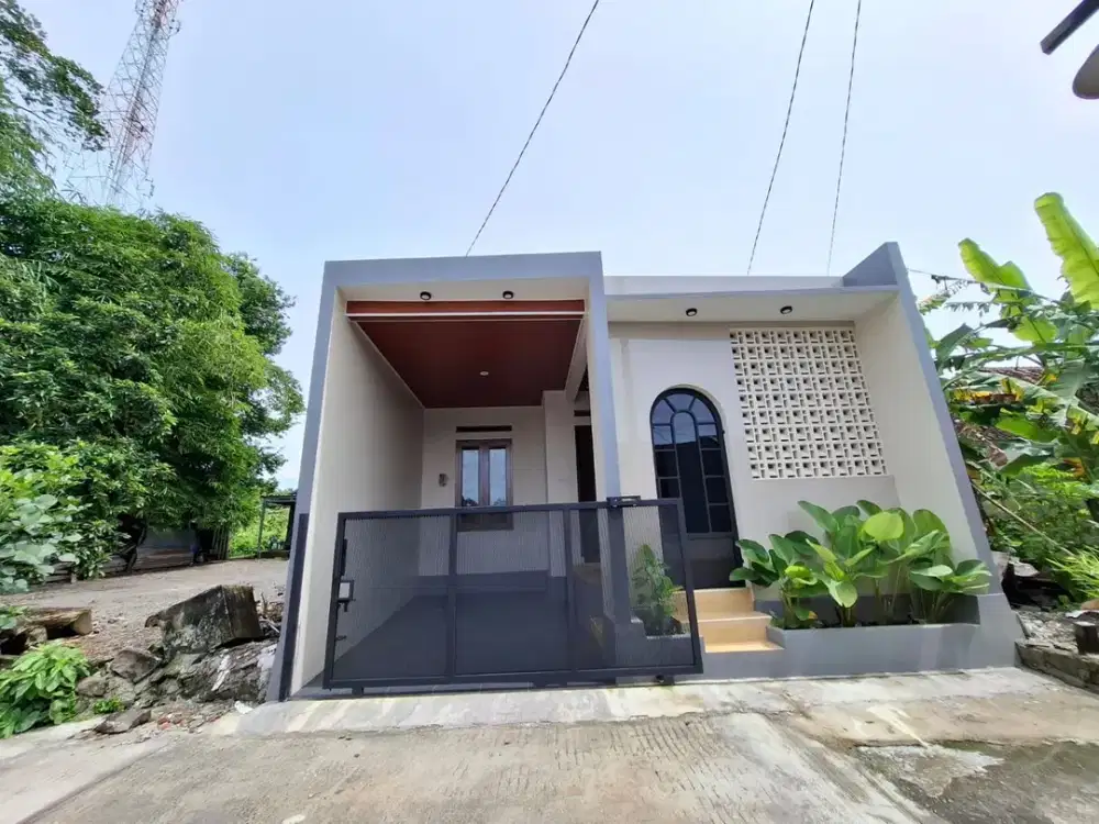 Rumah Cantik Rasa Villa di Area Jantung Pertumbuhan Sleman Cocok Untuk Keluarga Muda