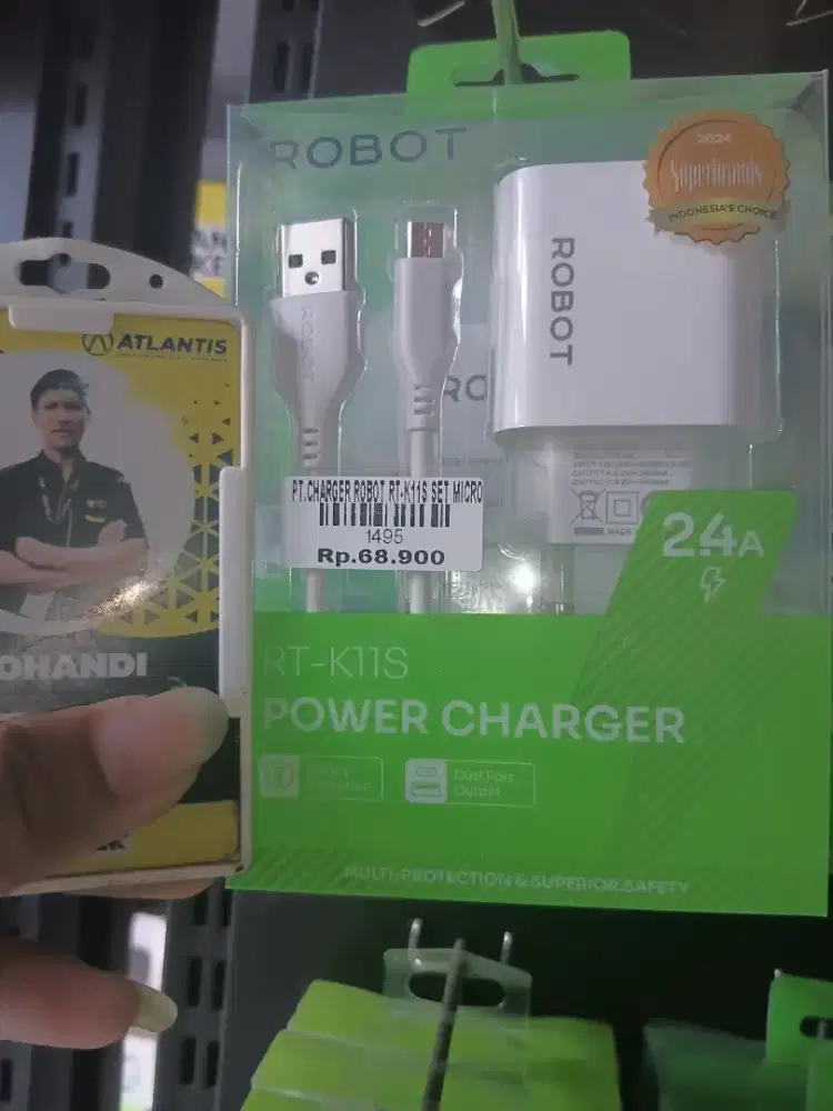 charger robot rt-k11s set micro