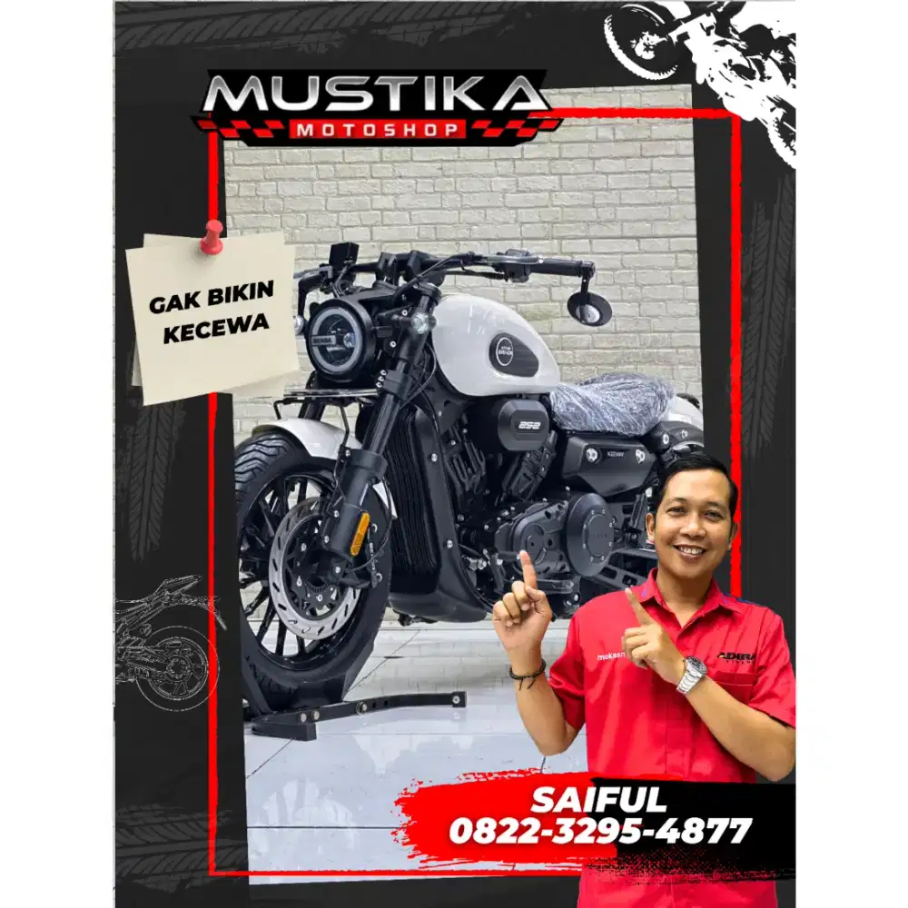 Odo 3rb Istimewa!!Beneli Benda 252cc 2024 White N Kota Mulus-Mustika