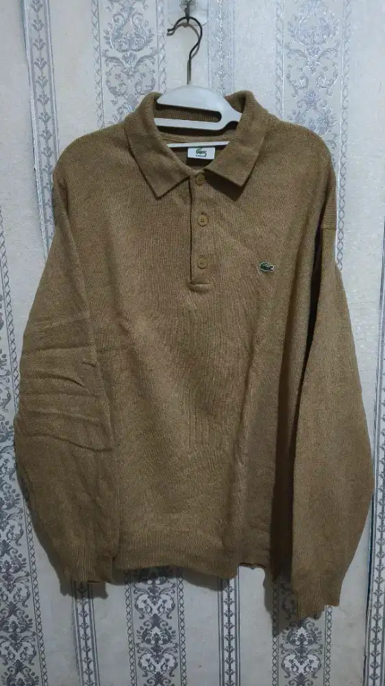 Knit sweater polo Lacoste