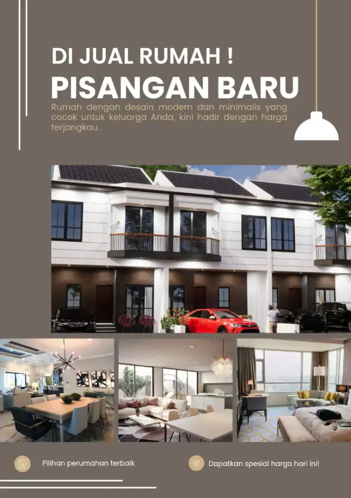 Di jual Rumah Baru 2 lt Pisangan Baru Matraman 100m jln Ahmad yani