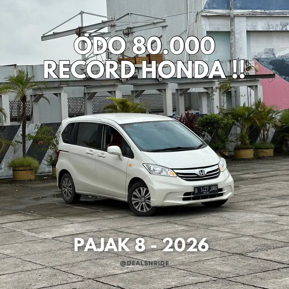 KM 80.000 ANTIKK !! PAJAK 8/2026 HONDA FREED SD 2012 ODO ANTIK