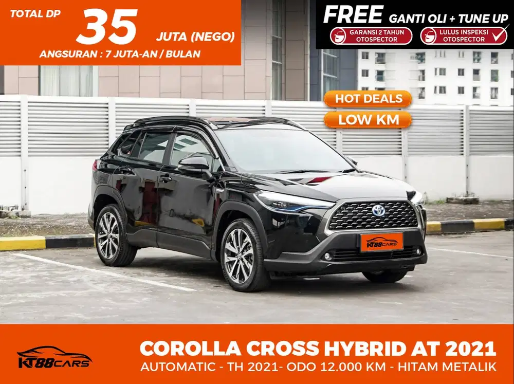 TOYOTA COROLLA CROSS HYBRID AT (SUNROOF)