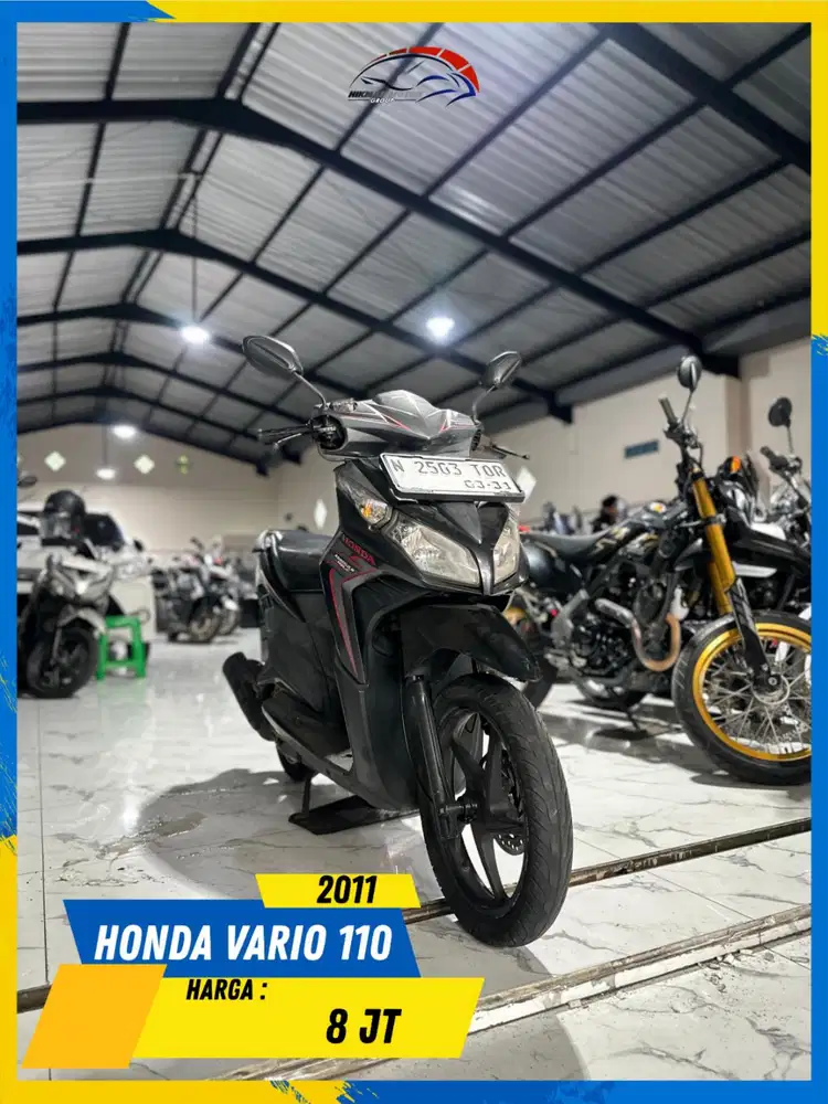 HONDA VARIO 110 2011 MURAH BERKUALITAS HIKMAH MOTOR KEPUH MALANG