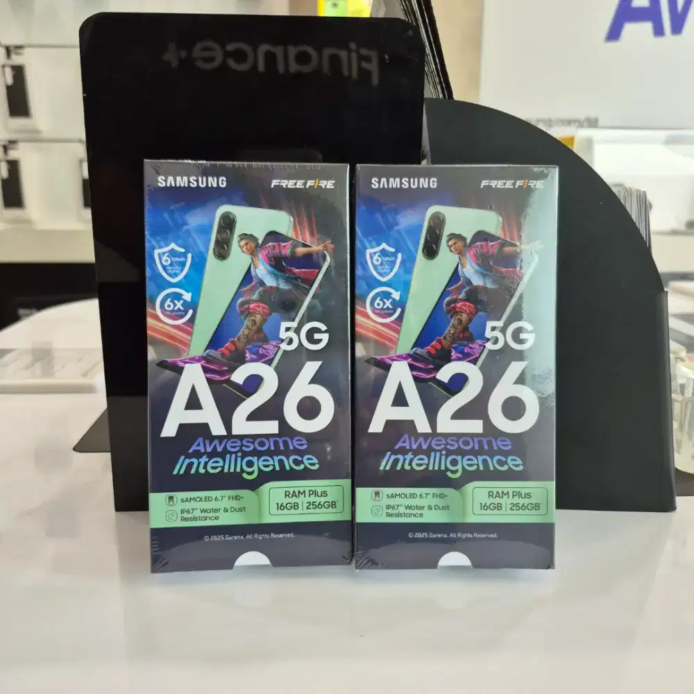 Termurah!!! Samsung A26 5G 8/256GB garansi resmi 1 tahun