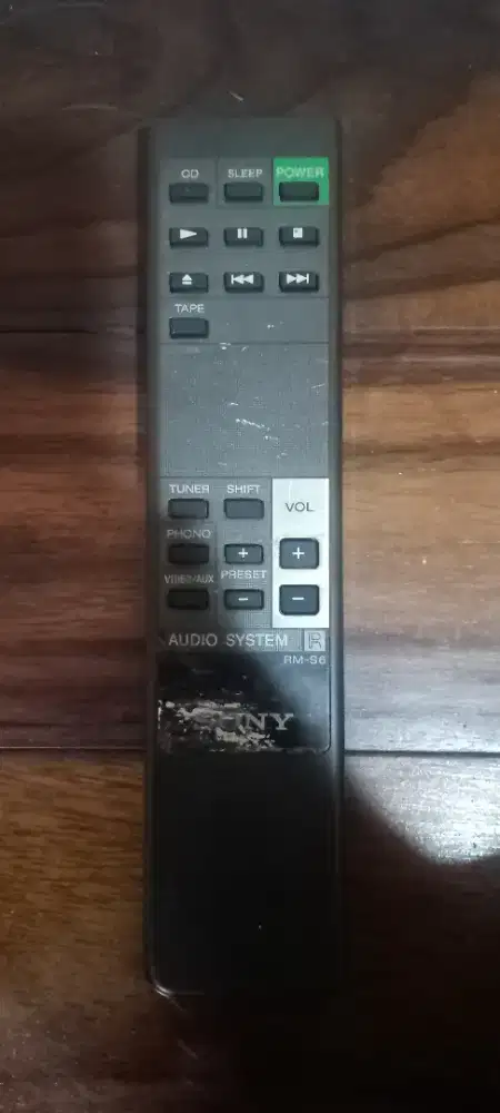 Remote Tape CD player Sony jadul