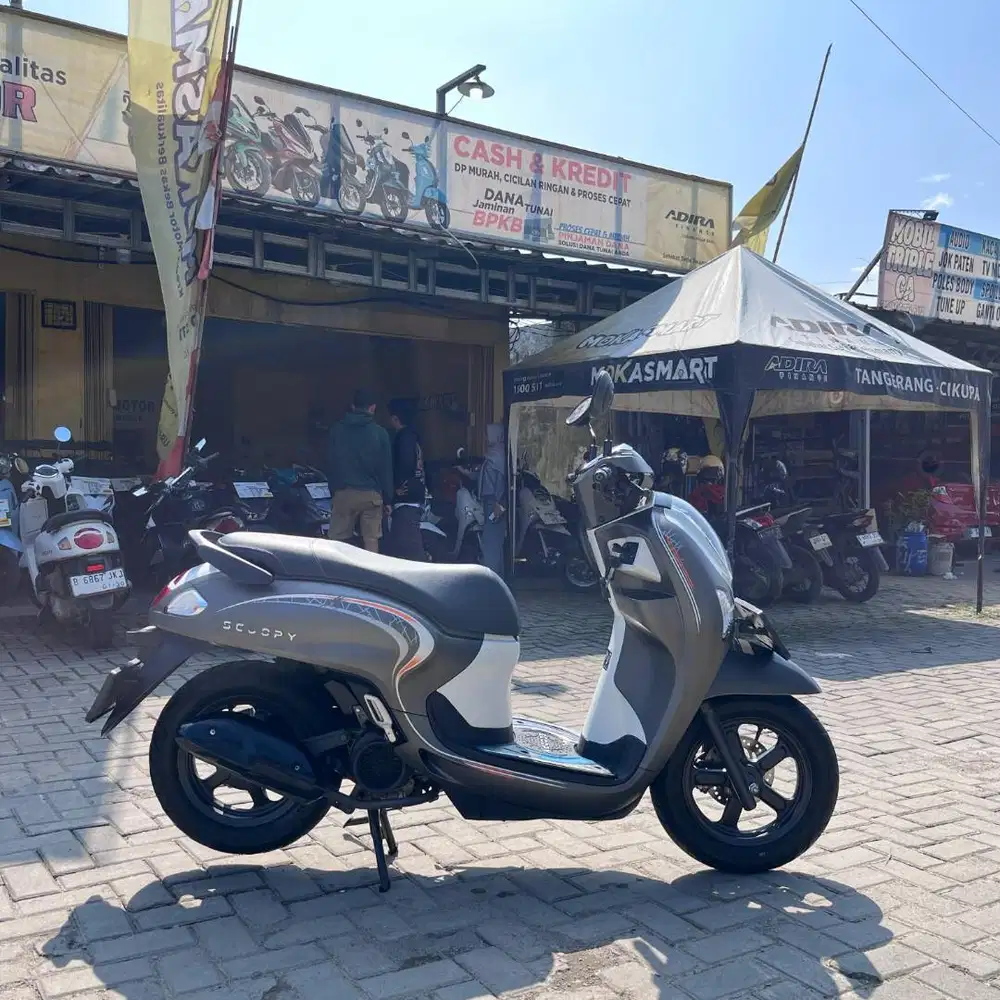 HONDA SCOOPY ENERGETIC KUNCI 2025 LIKE NEW