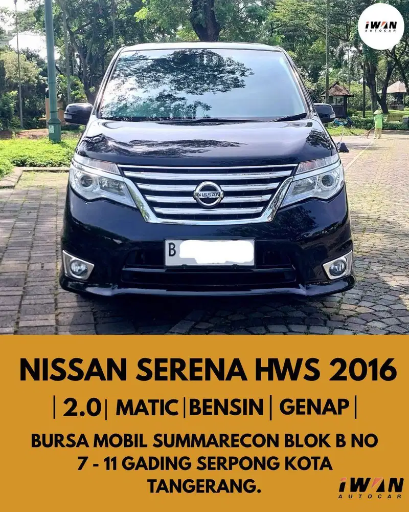 NISSAN SERENA HWS 2.0 AT 2022