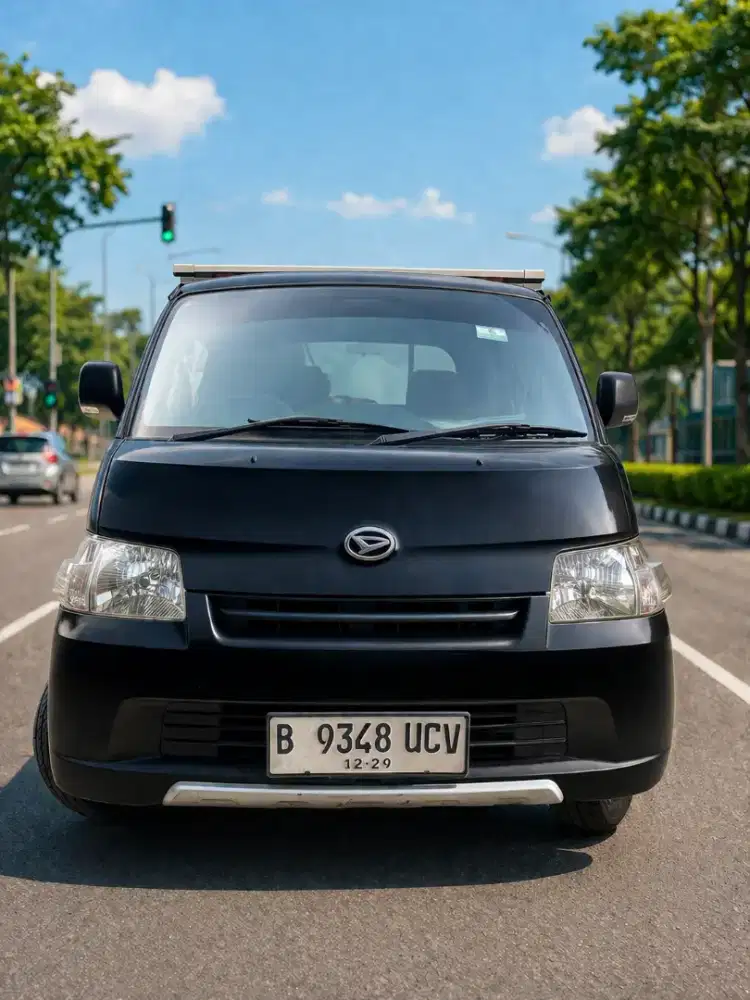 ANTIK KM 50rban Daihatsu Gran Max 1.5 AC PS 2019 BOX ALUMINUM HITAM