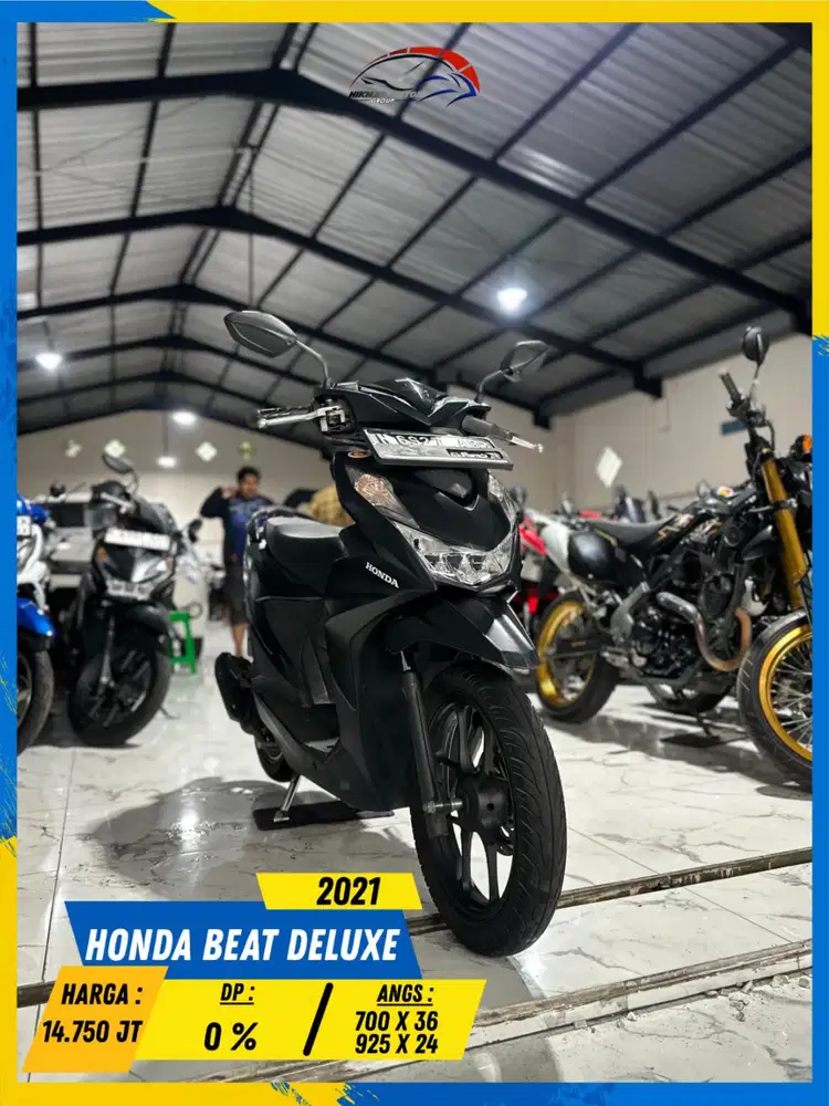 HONDA BEAT DELUXE 2021 MONGGO GASSKEUN BOLOH HIKMAH MOTOR KEPUH MALANG
