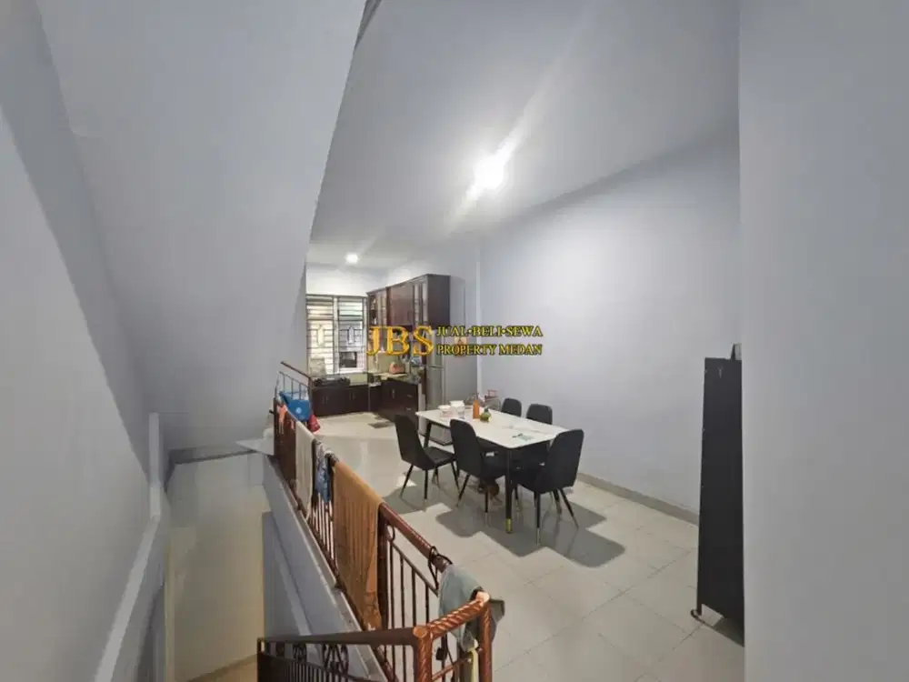 Dijual Ruko Hook 3 Tingkat di Komplek Krakatau Mas Medan Jalan Bukit Barisan II