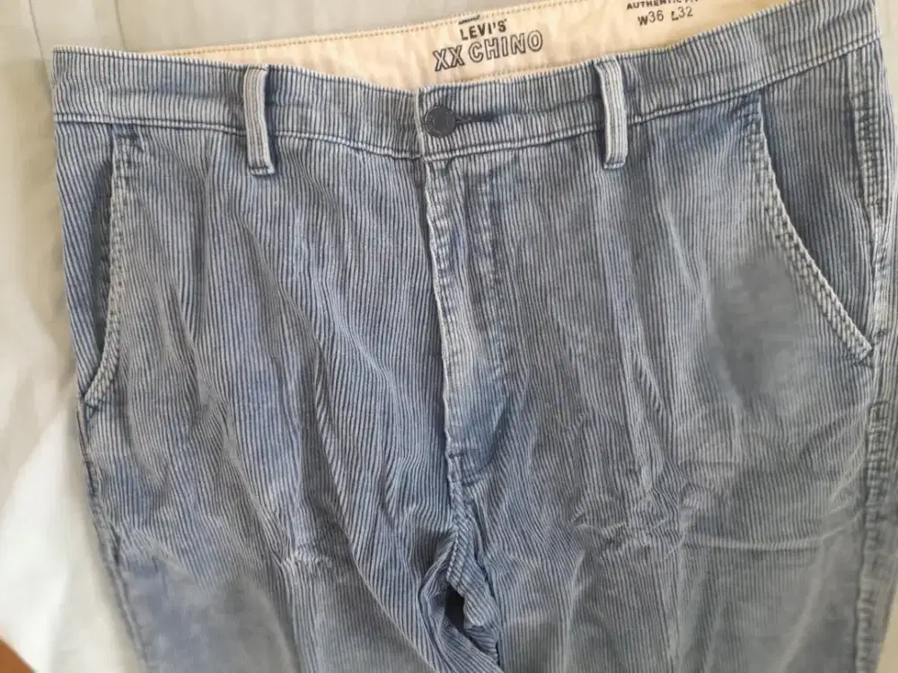 Levis XX chino Corduray Authentic Fit San Francisco, California