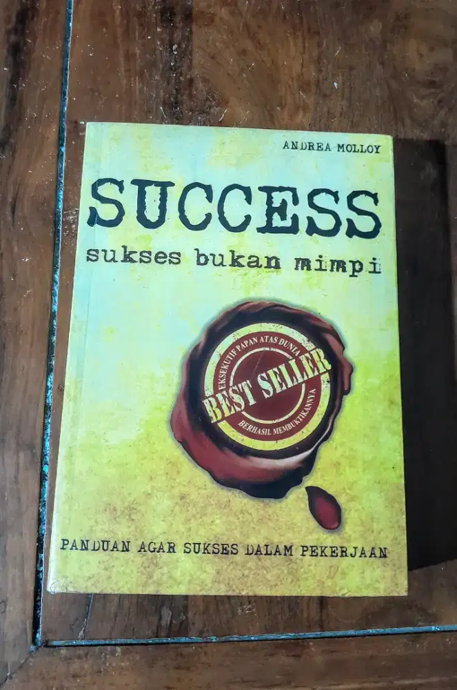 Buku Success sukses bukan mimpi