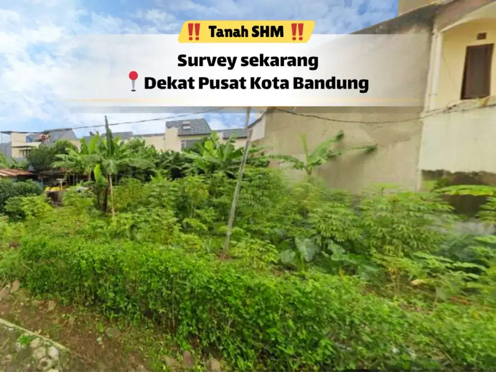 Tanah SHM Bandung 396 m² – Lokasi Berkembang