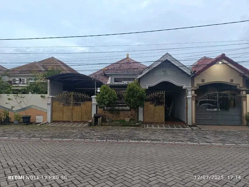 DIJUAL RUMAH NIRWANA EKSEKUTIF RUNGKUT SURABAYA RON.A2764