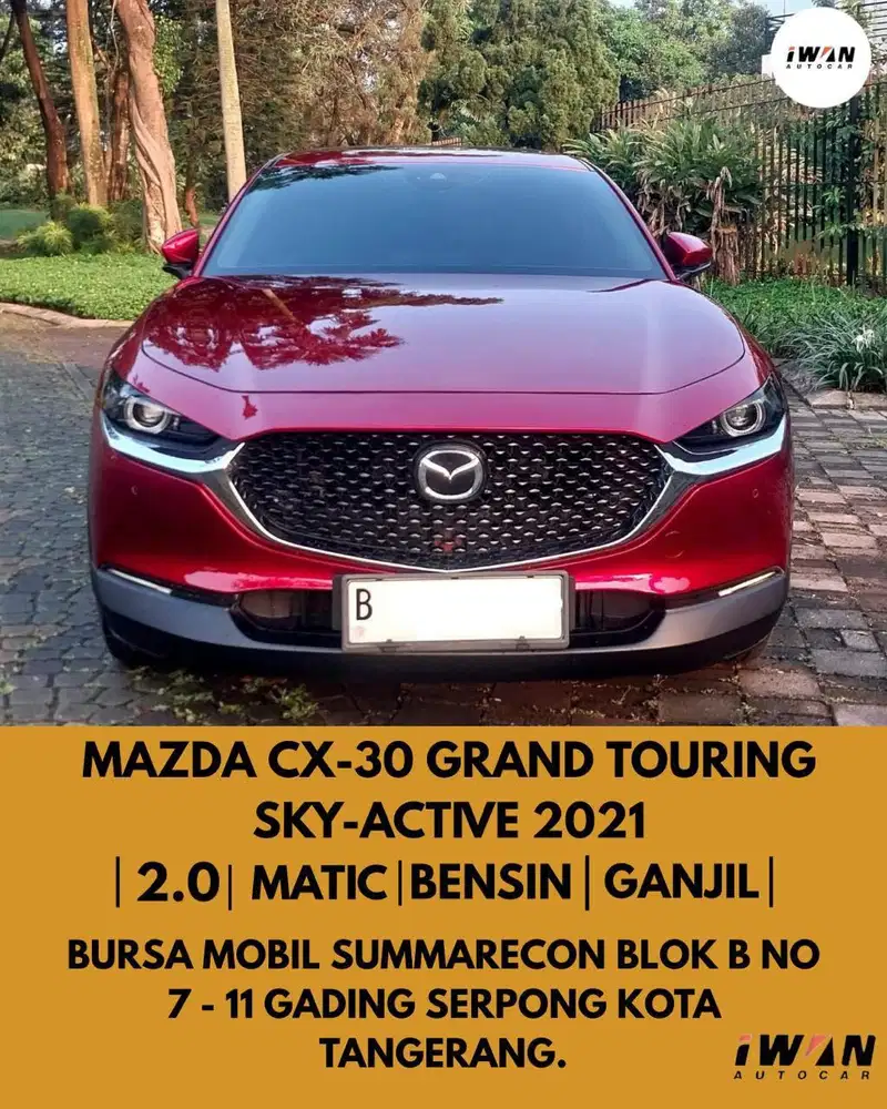 MAZDA CX-30 GT 2.0 AT 2021