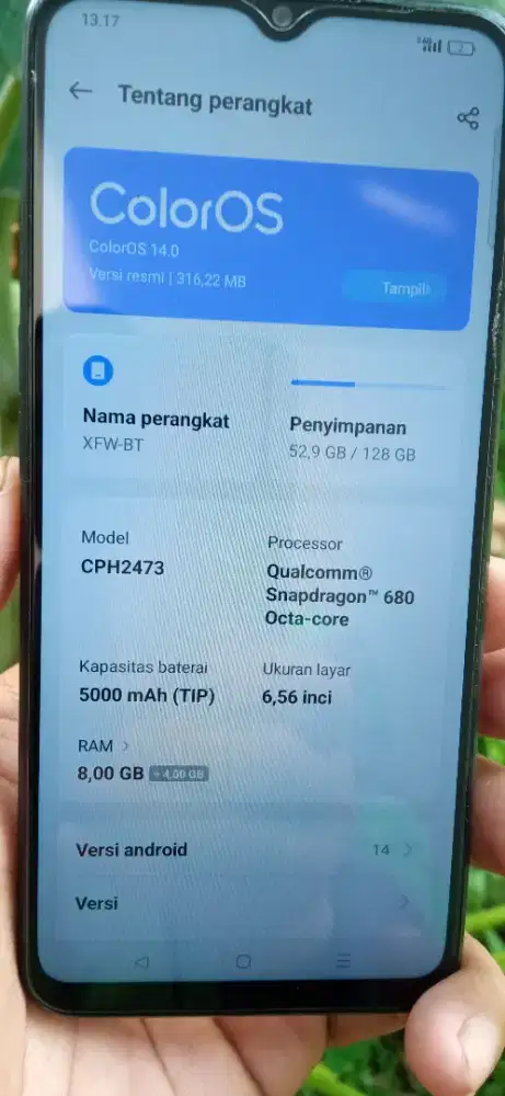 Jual HP second ada dusnya