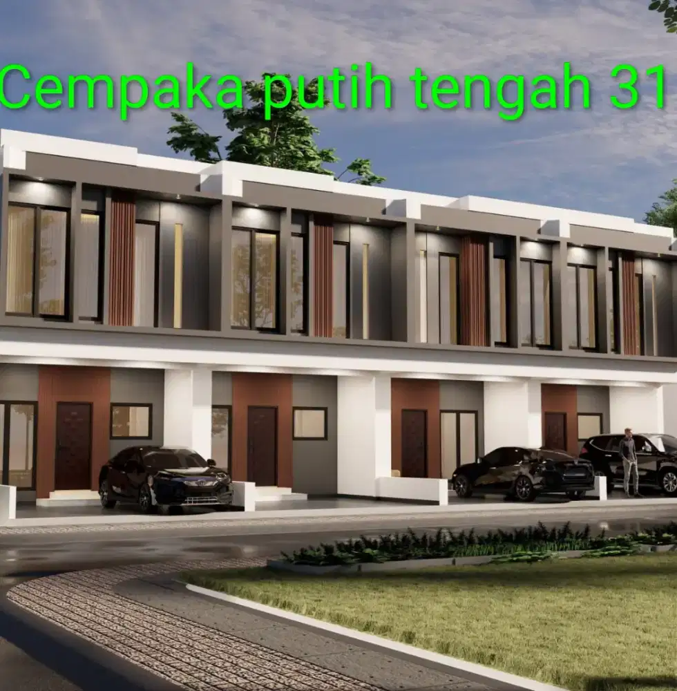 Rumah Mewah Cantik lokasi strategis cempaka putih 3 menit RS Islam