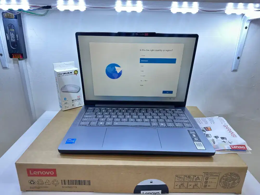 LENOVO IDEAPAD SLIM 3i CORE i5-13420H
RAM 8GB/512GB
GARANSI 27-09-2027