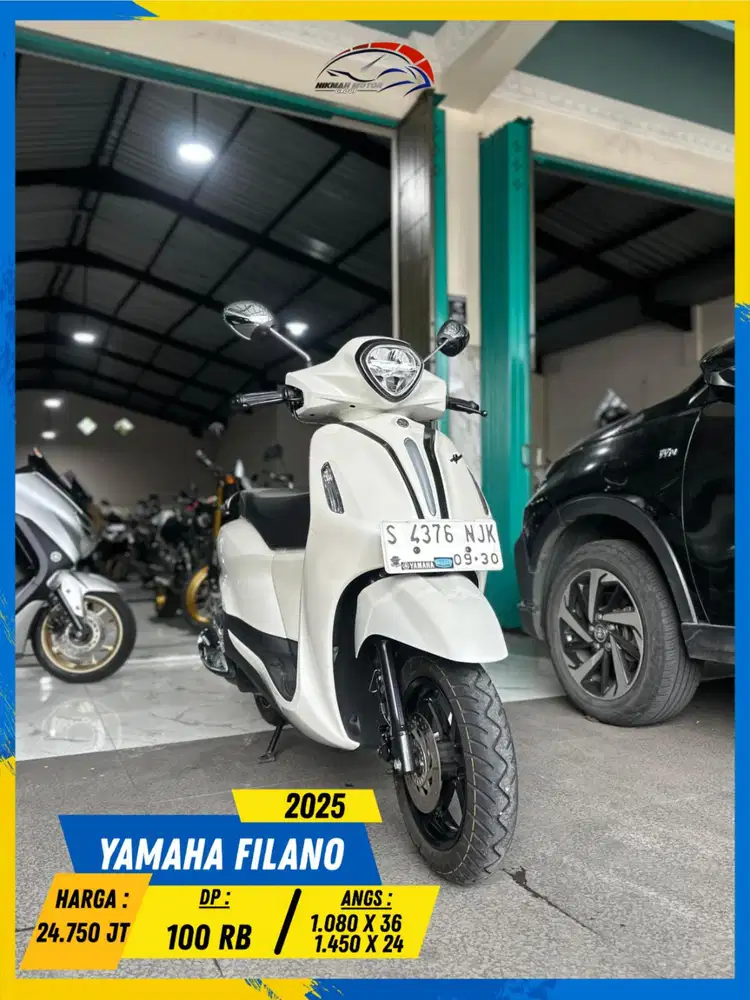 YAMAHA FILANO 2025 PLAT S NEGO SAMPE DEAL HIKMAH MOTOR KEPUH MALANG