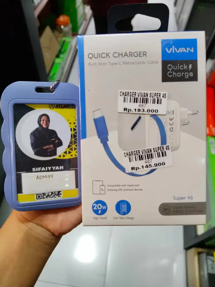 CHARGER VIVAN SUPER 4S | ATLANTIS DAHSYAT