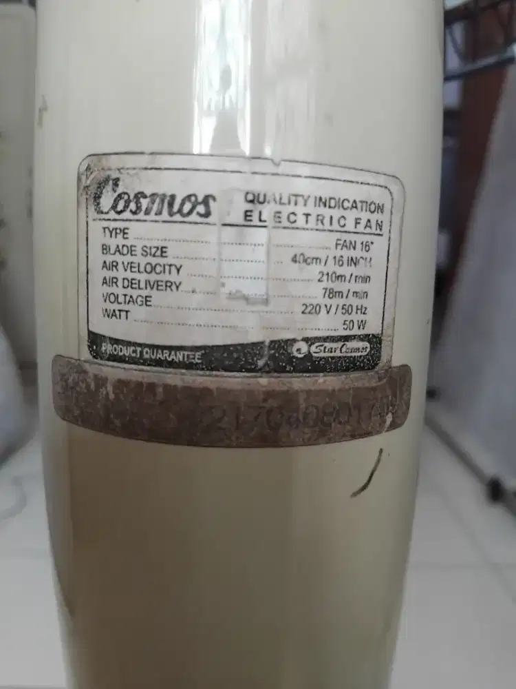 Kipas Angin Cosmos Twino 16 inch.