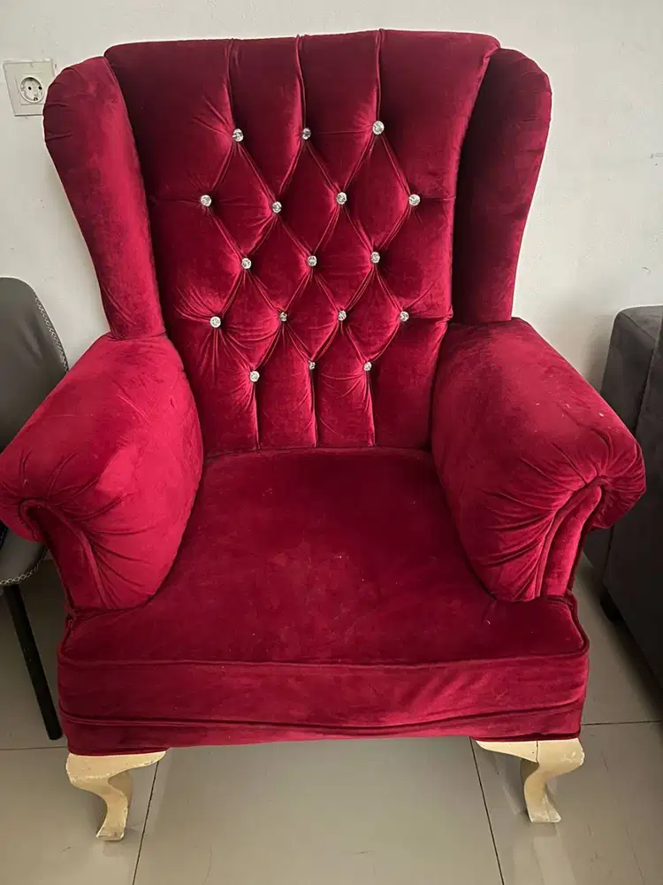 Sofa jati merah