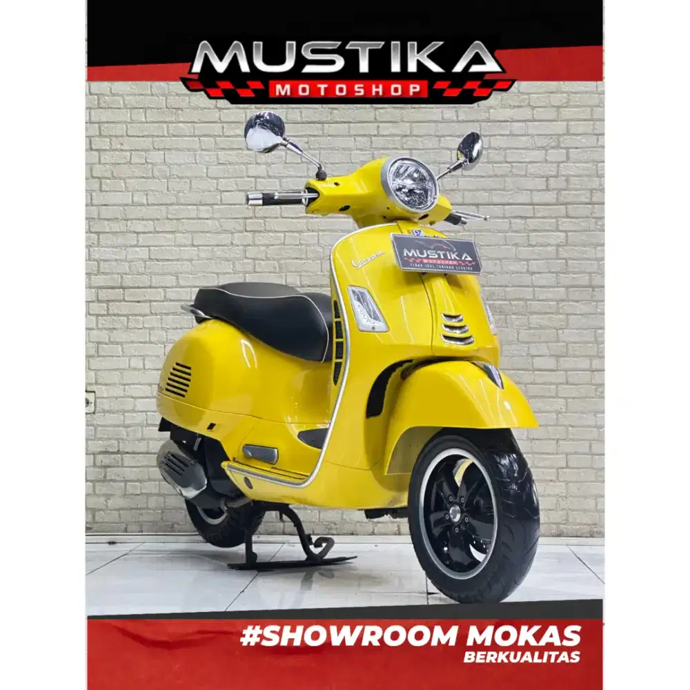 Perfect Condition!!Vespa Gts 150cc 2022 N Asli Warna Favorit-Mustika