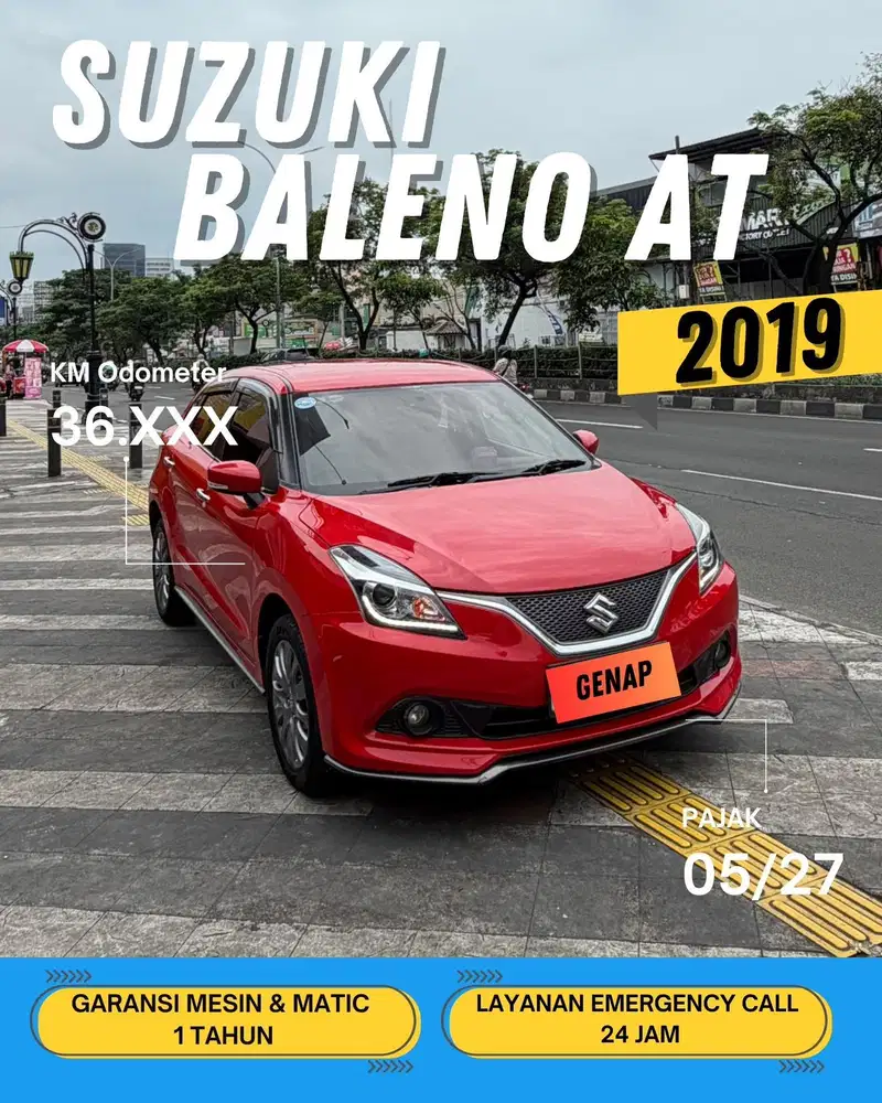 SUZUKI BALENO 2019 AT MATIC / GENAP