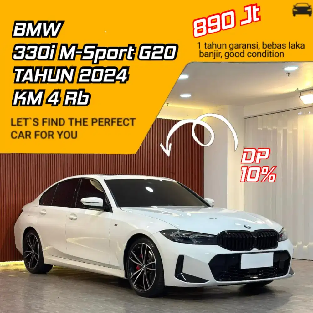 BMW 330i M-Sport 2.0 AT Tahun 2024