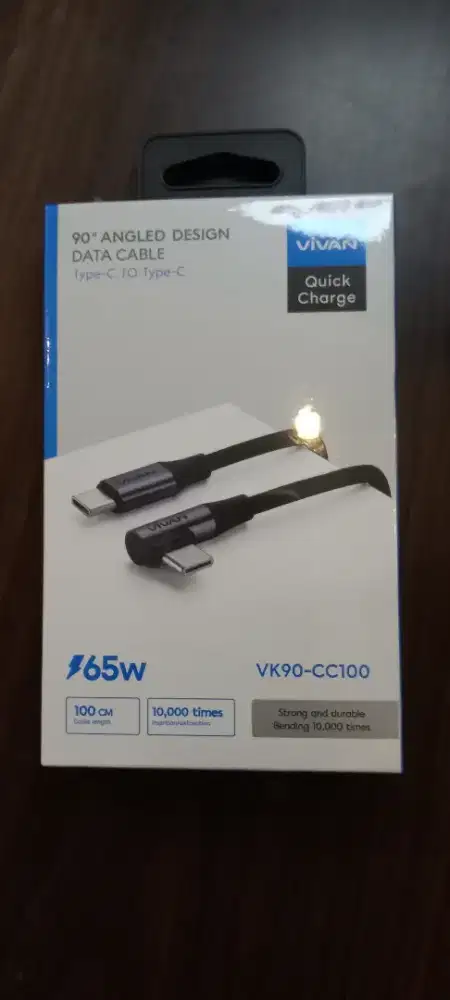 Vivan VK90-CC100 USB-C to USB-C Kabel Data Cable Gaming 100CM