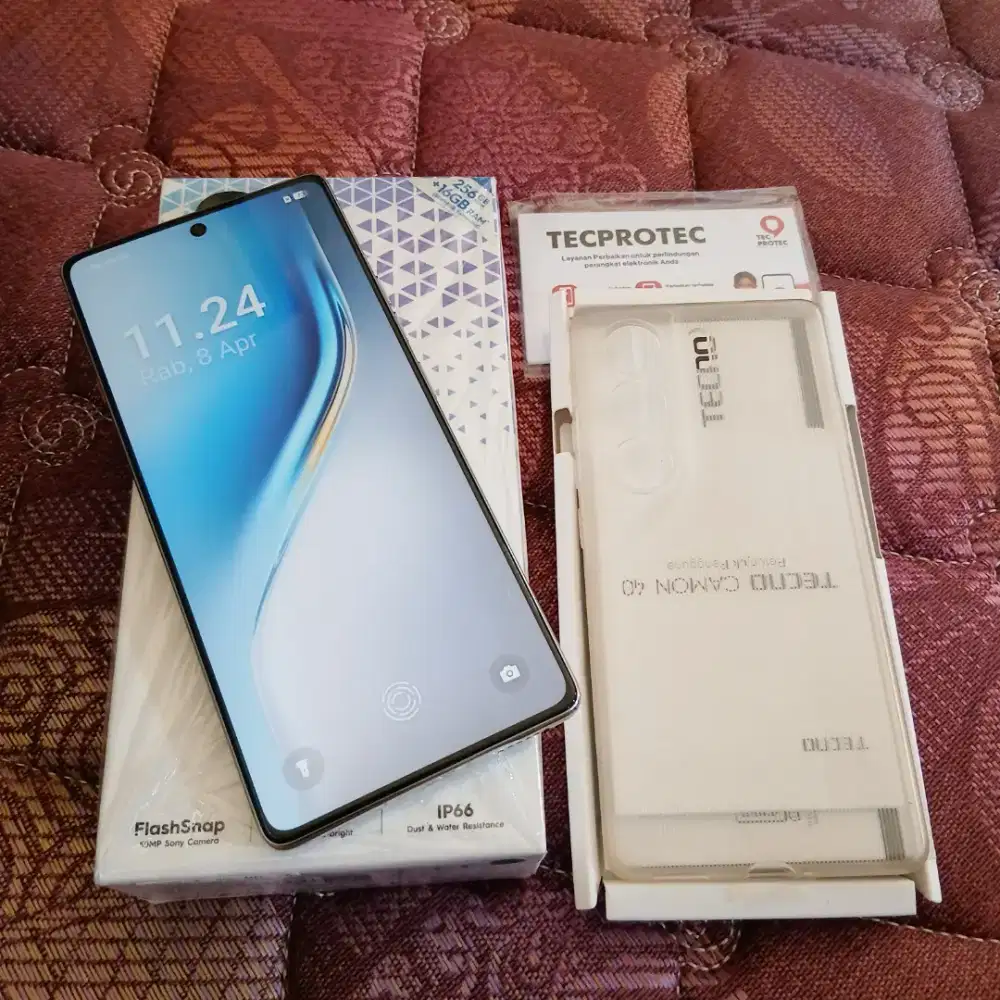 Tecno camon 40 4G 8/256 Fullset