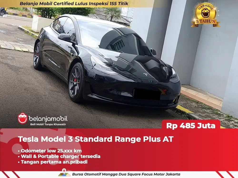 [ LOW KM ] Tesla Model 3 Standard Range Plus AT 2021 2022