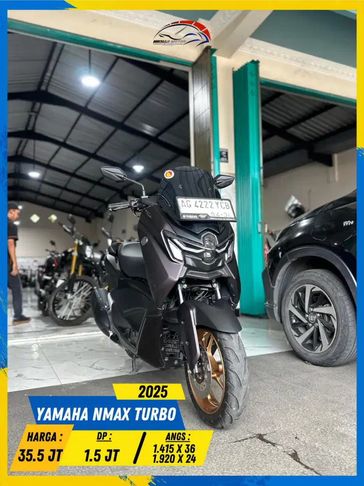 YAMAHA NMAX TURBO 2025 PLAT AG CIAMIK LURR HIKMAH MOTOR KEPUH MALANG