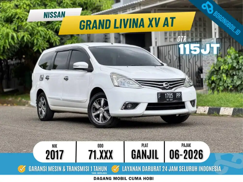 NISSAN GRAND LIVINA XV AT 2017
